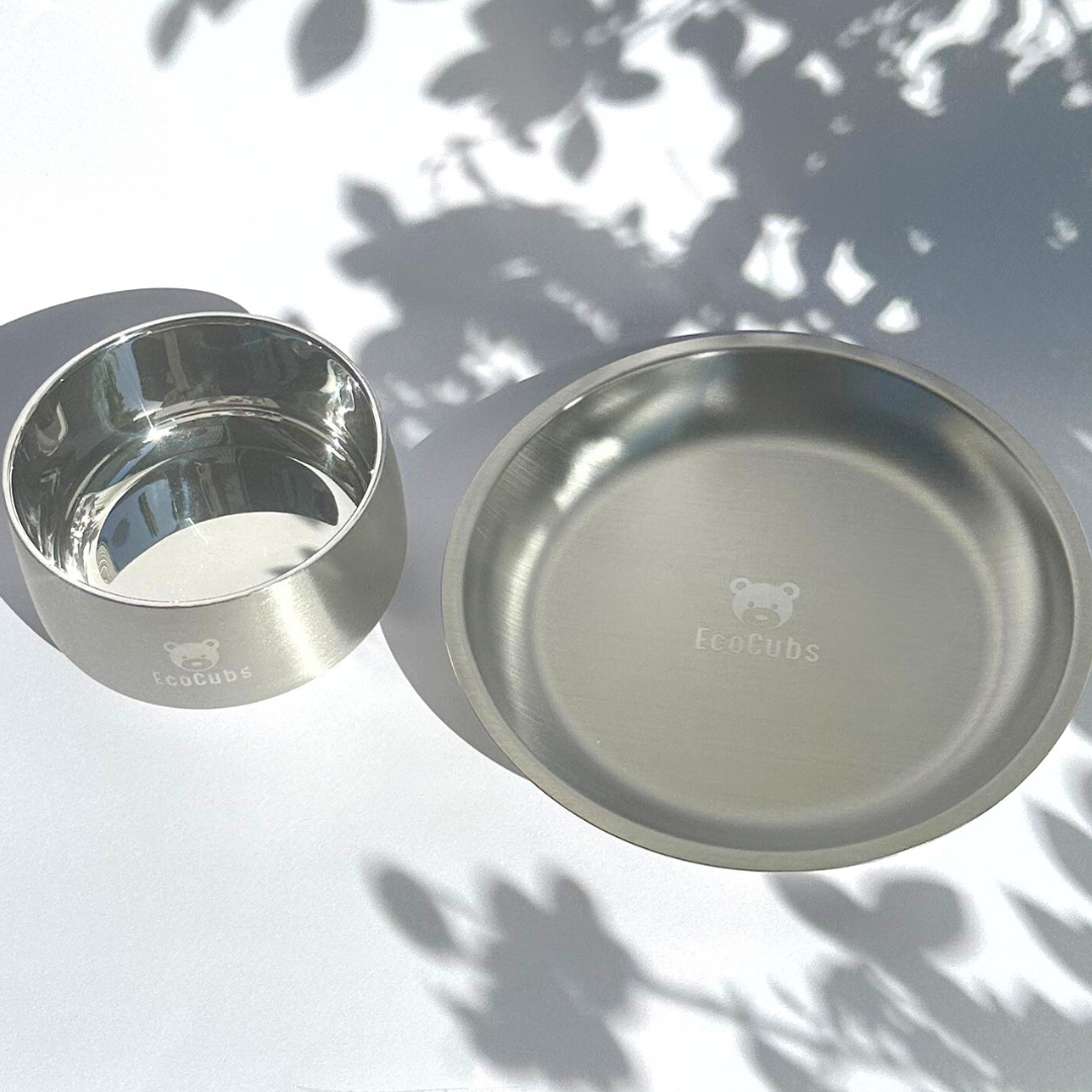 Stainless Steel Suction Bowl with Removable Silicone Base