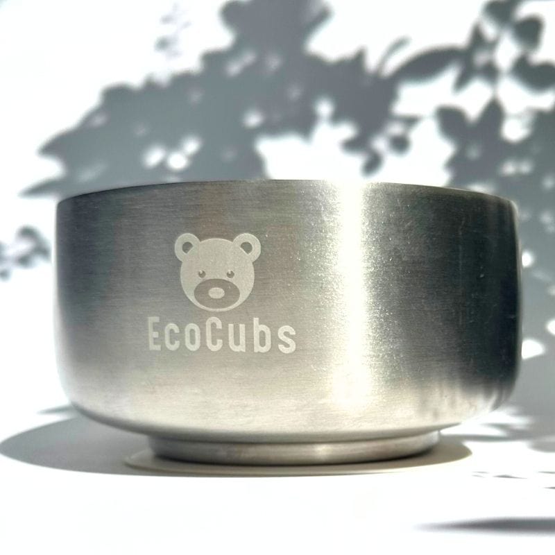 plastic free baby bowl