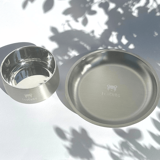 stainless steel plate and bowl