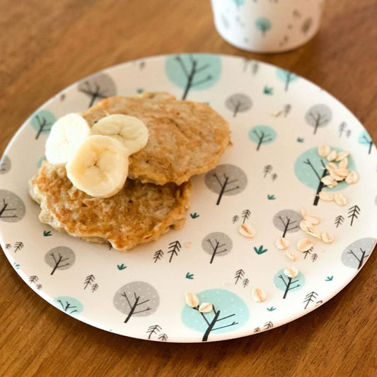 small bamboo plate