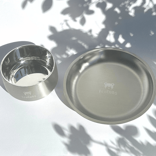 stainless steel plate and bowl