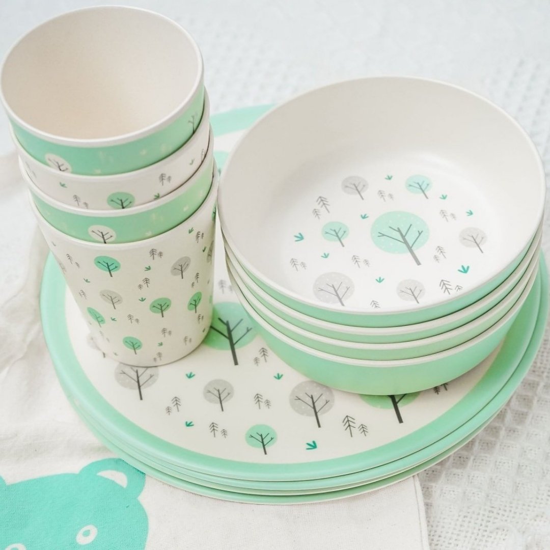 bamboo dinner sets