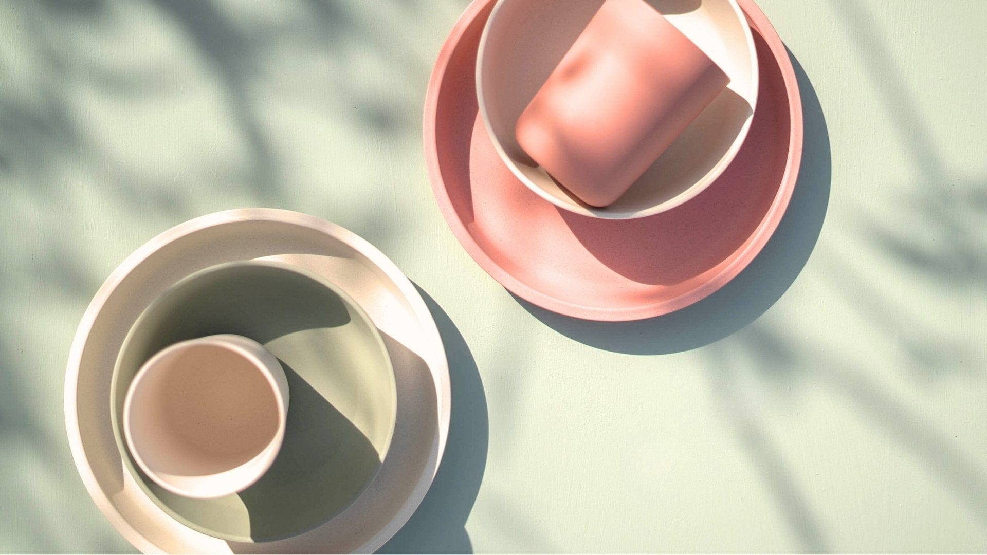 plant based bamboo dinnerware