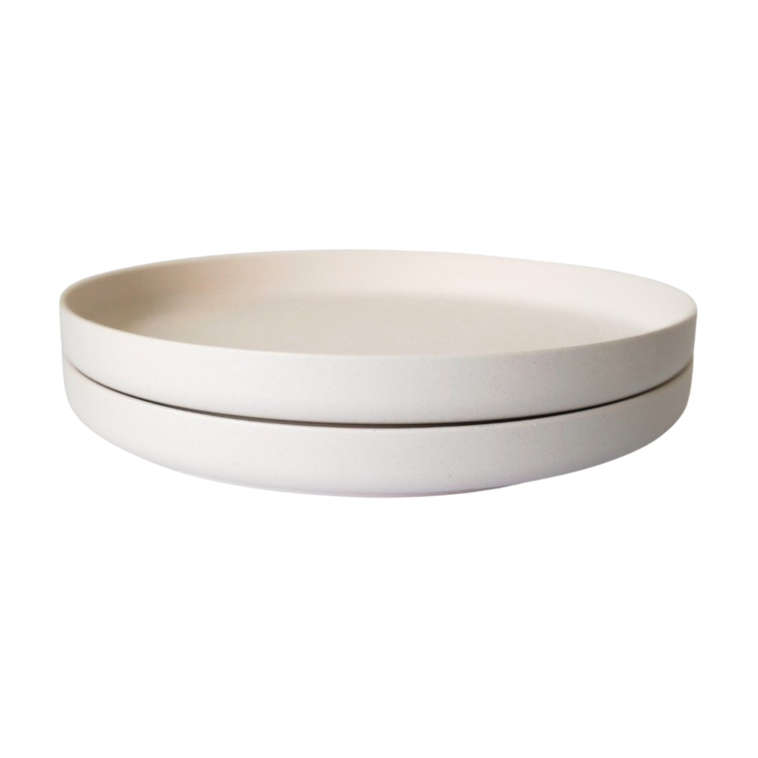 8 inch Plate Duo - Natural White