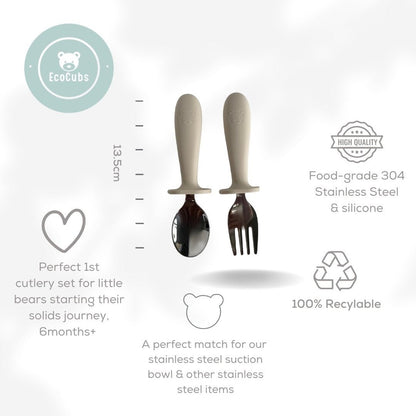 Baby cutlery set