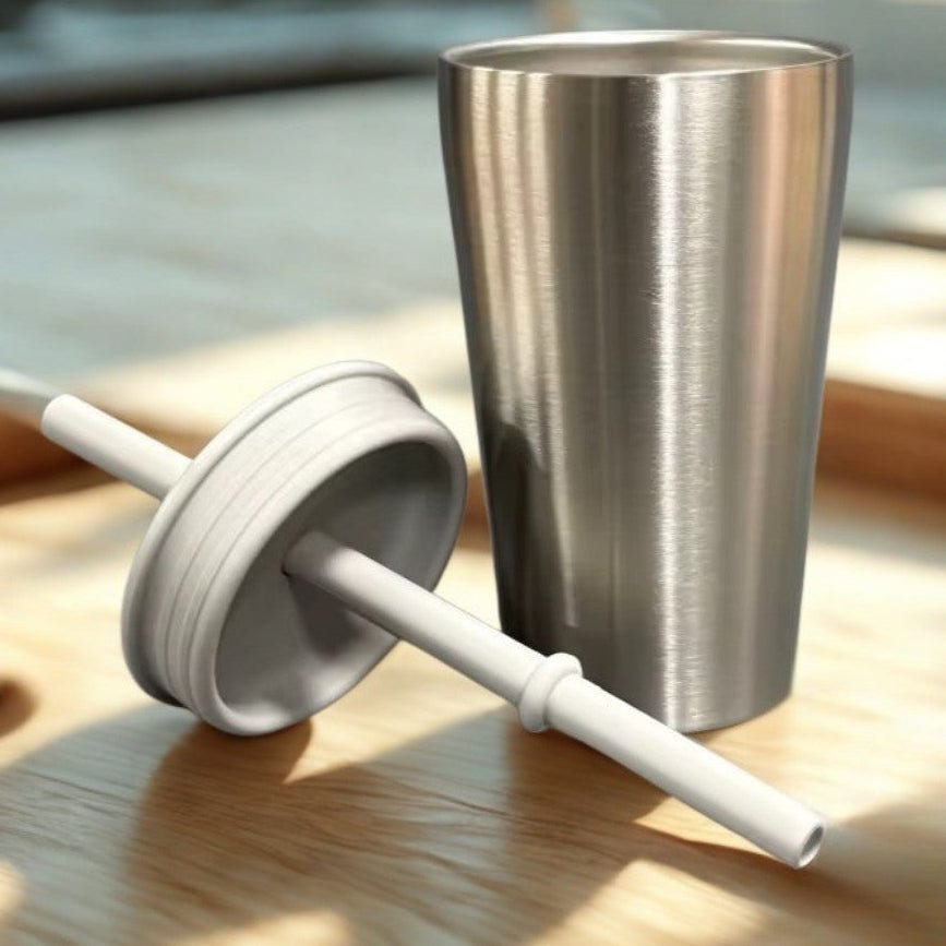 Stainless steel smoothie cup