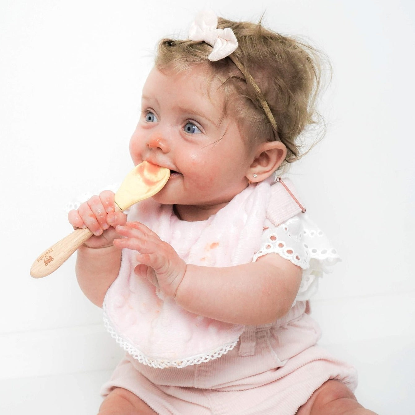 Beechwood & Silicone Spoon Set of 5