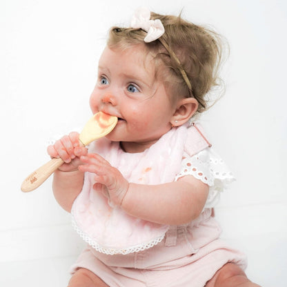 Beechwood & Silicone Spoon Set of 5