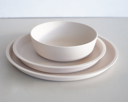 Dinner Plate (24cm) Duo- Natural