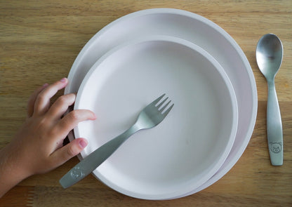 Dinner Plate (9.5inch) Duo- Natural White