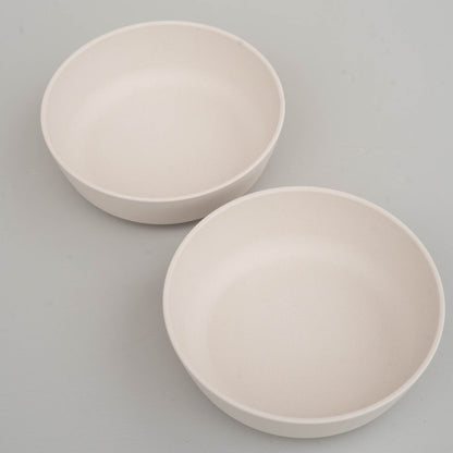 Bamboo Bowl Duo - Natural- Seconds (Colour Variation)
