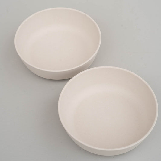 Bamboo Bowl Duo - Natural- Seconds (Colour Variation)