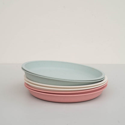 Plate Duo (8inch)- Pink Clay