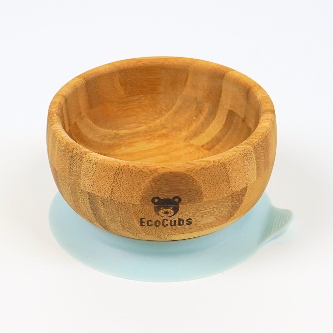 Bamboo Suction Bowls (3 colours)